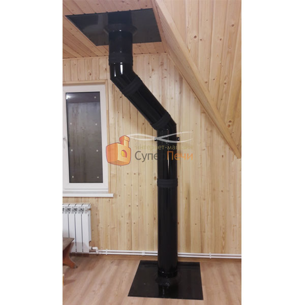   Монтаж теплонакопительной печи Каминити Карьяла Вертикаль (миниатюра)